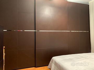 Armadio Poliform modello Bangkok in cuoio