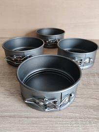 Set 4 tortiere apribili diametro 12 cm Tescoma
