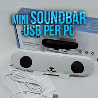 Mini Soundbar USB allegra per PC Notebook