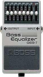 Pedale Equalizzatore Per Basso BOSS GEB-7