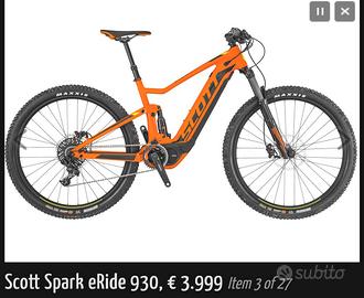 Scott Spark eRide 930 29" 2019 E-Bike taglia M