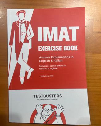 IMAT exercise book.