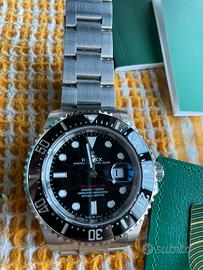 Rolex sea dweller scritta rossa  full set