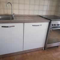 Cucina IKEA 1,50 mt completa, frigo e tavolo sedie