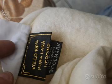 Coperta matrimoniale completa di N°2 copricuscini,