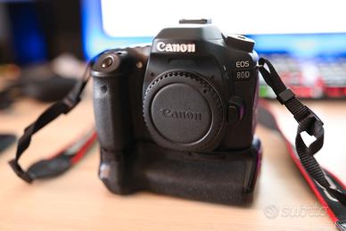 Canon EOS 80D + battery grip