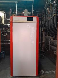 Caldaia a legna Windhager 50kw, A+4 stelle
