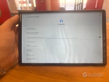 Lenovo tab m10  fhd plus con scheda sim lte