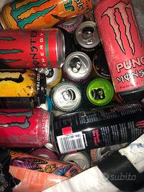 Lattine monster energy vuote