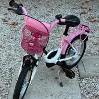 Bicicletta Vermont Girly 14'' rosa/bianco