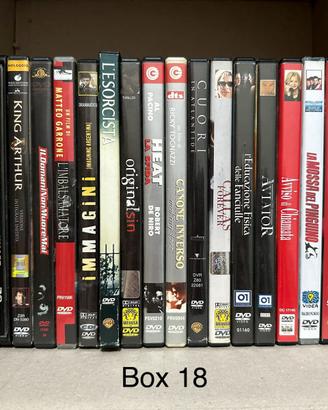 (Box 18 ) Film dvd ex-noleggio