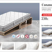 Cosmos Materasso 1 Piazza E Mezza