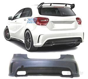 PARAURTI POSTERIORE MERCEDES A W176 12-15 LOOK AMG