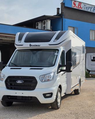 Camper Semintegrale Benimar Tessoro 444 Plus letto