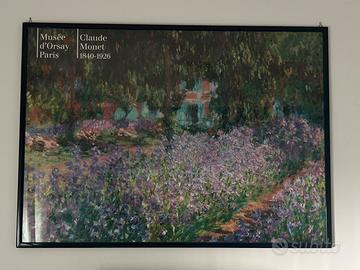 Cornice con stampa Monet