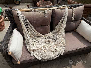 Amaca da giardino in corda