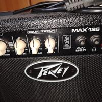 amplificatore peavey max 125 peso 5 kg