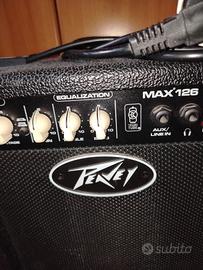 amplificatore peavey max 125 peso 5 kg