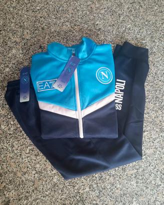 Tuta SSC Napoli 2025-26 Azzurra. Taglia M