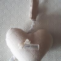 Carillon a forma di cuore Pasito Pasito beige