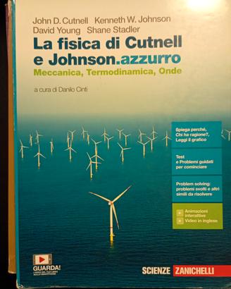 la fisica di cutnell e johnson azzurro