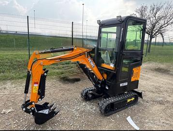 mini escavatore cabinato 10 qli diesel nuovo