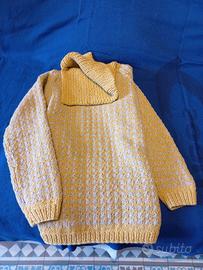 Maglioni pura lana nuovi, fatti a mano