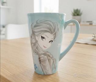 Tazza Disney Frozen Elsa ceramica nuova