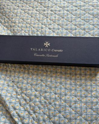 Cravatta Sartoriale Talarico, in pura seta 100%,