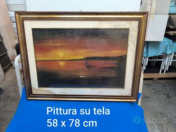 Quadro pittura su tela (ARTISTA SCONOSCIUTO)