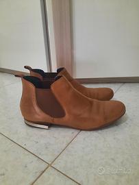 Stivaletto da donna color cuoio Pittarosso