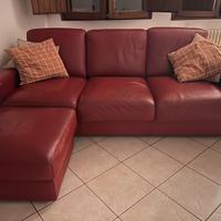 Divano in pelle 3/4 posti