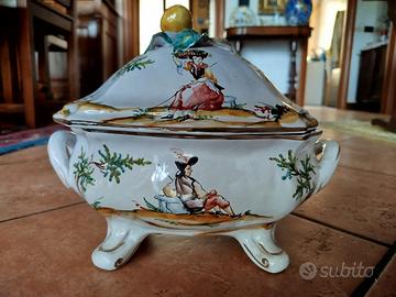 Zuppiera in ceramica Dolfi