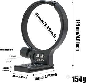 Anello  per treppiede in metallo da 86mm