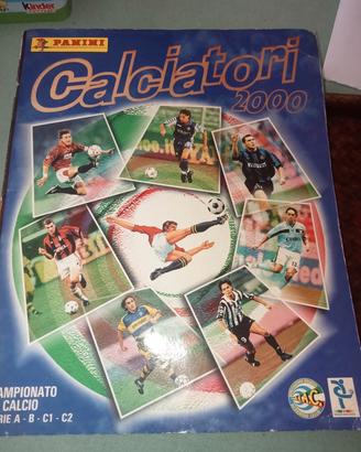 album figurine calciatori anno 2000 non completo 