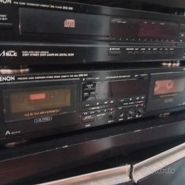 Amplificatore-Cd-Cassette deck doppia 