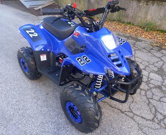 NUOVO QUAD 110 cc RUOTA 6 MAXI BLU