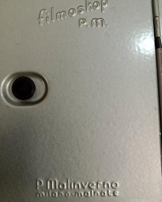 Proiettore Malinverno vintage, '50,  funzionante.