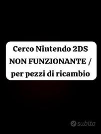 Nintendo 2ds rotto