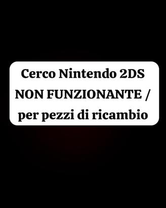 Nintendo 2ds rotto