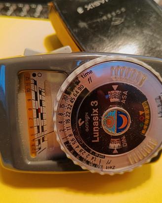 Lunasix 3 Gossen (batterie 1,5 volt)