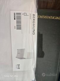 Fodere IKEA BERGMUND modello INSEROS BIANCHE nuove