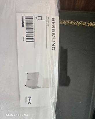 Fodere IKEA BERGMUND modello INSEROS BIANCHE nuove