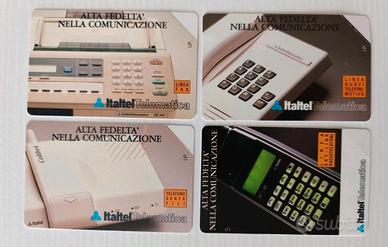 Schede Telefoniche Rara Serie Italtel Nuova