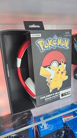 cuffie solo audio pokemon 3-7 anni x bambini