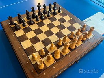 Scacchiera elettronica in legno Mephisto Saitek