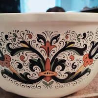 Centrotavola/fruttiera ceramica Deruta