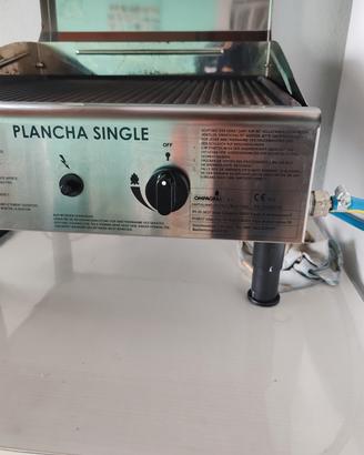 griglia acciaio inox+bombola da 5kg