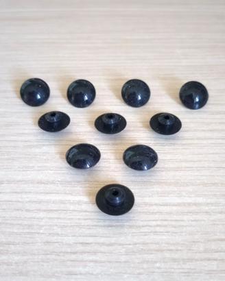 10x Tappi gomma vite M6 coperchio serie sterzo