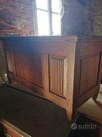 Cassapanca legno massello